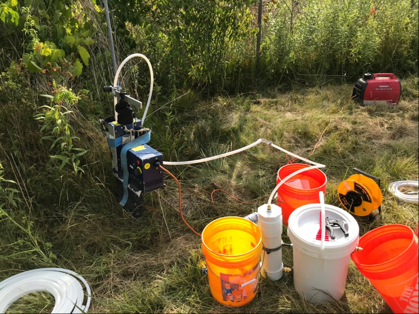 LM Conducts First Groundwater Sampling at Colonie Department of Energy
